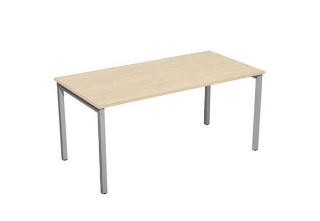 Immagine di Scrivania Easy Plus - lineare - 160 x 80 x 72,5 cm - faggio