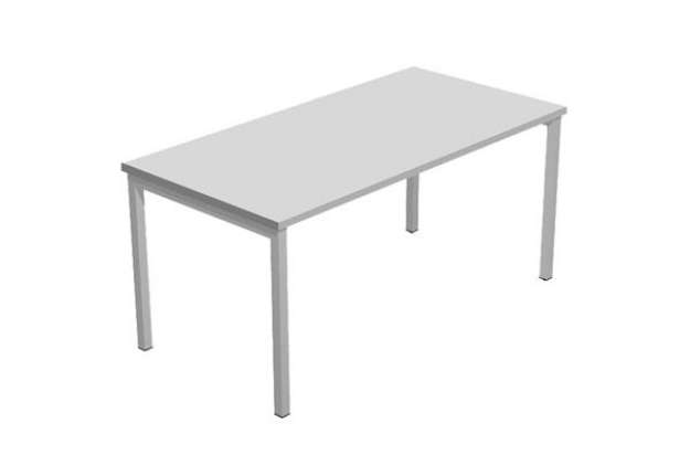 Immagine di Scrivania Easy Plus - lineare - 180 x 80 x 72,5 cm - grigio