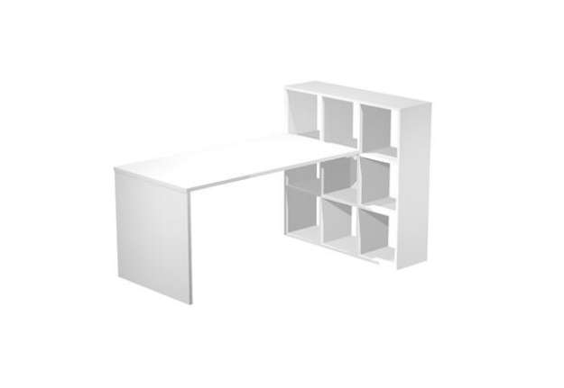 Immagine di Postazione Home-Office - 9 caselle - 169 x 104 x 104 cm - bianco