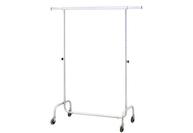 Immagine di Stender appendiabiti professionale AC0081 - 105/175 x 50 x 141/191 cm - acciaio - Serena Group