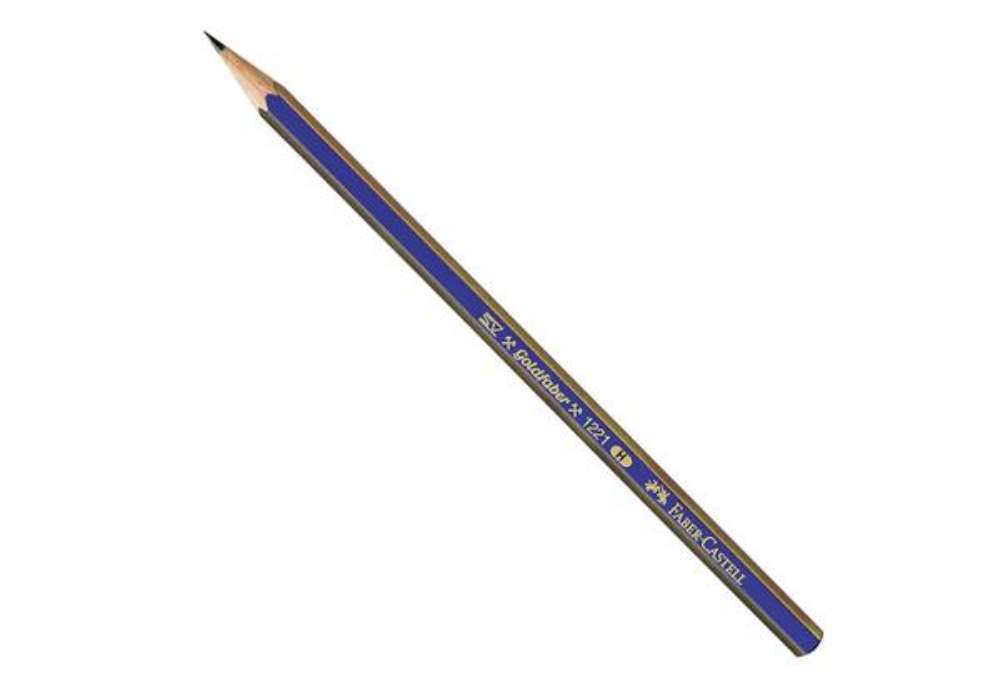 Immagine di Matita in grafite Goldfaber 1221 - esagonale - gradazione H - Faber-Castell