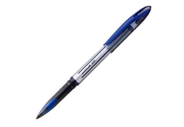 Immagine di Roller con cappuccio Uni Ball Air 188 - punta 0,7mm - blu  - Uni Mitsubishi