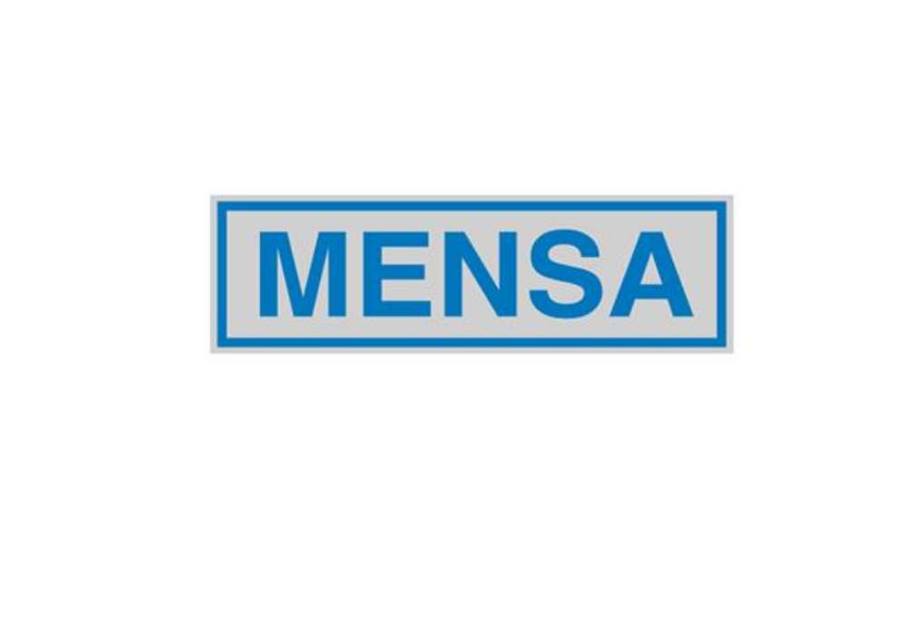 Immagine di Targhetta adesiva - MENSA - 16,5 x 5 cm - Cartelli Segnalatori