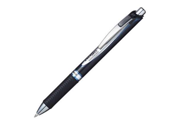 Immagine di Roller a scatto Energel XM Permanent  - punta 0,7mm  - blu - Pentel