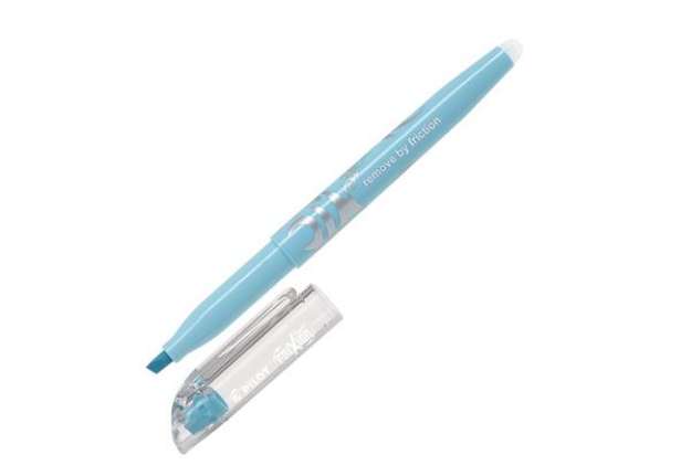 Immagine di Evidenziatore cancellabile Frixion Light soft - punta a scalpello 4,0mm - tratto 3,3mm - azzurro sof
