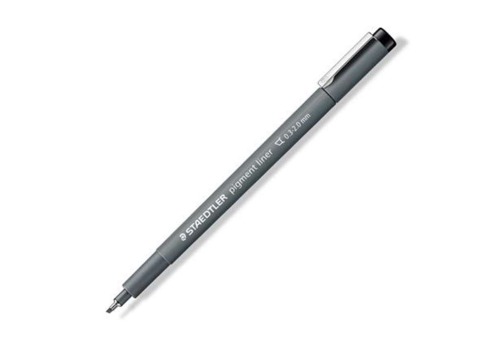 Immagine di Pennarello Pigment Liner 308 - 2,0mm - nero - Staedtler