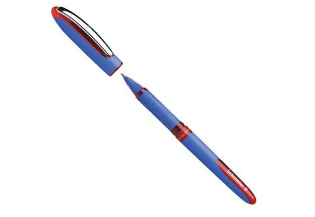 Immagine di Roller One Hybrid C con cappuccio - tratto 0,3mm - rosso - Schneider