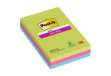 Immagine di Blocco foglietti Post-it Super Sticky rettangolari - 660-3SSUC - a righe - 101 x 152 mm - colori Ult