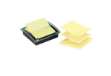 Immagine di Dispenser Post-it Super Sticky - DS440-SSCYL - a righe - 101 x 101 mm - giallo Canary - 90 fogli - P