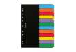 Immagine di Separatore Dox - 12 tasti neutri colorati - cartoncino 240 gr - A4 - multicolore - Esselte Dox