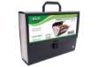 Immagine di Portadocumenti a soffietto - 25 tasche - A4 - PP - nero - Lebez