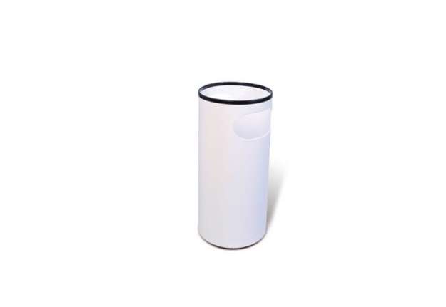 Immagine di Portaombrelli PS66 - 22 L - diametro 25 cm - H 52 cm - plastica - bianco - Methodo