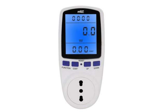 Immagine di Misuratore di potenza e consumi Power Easy con display LCD - MKC