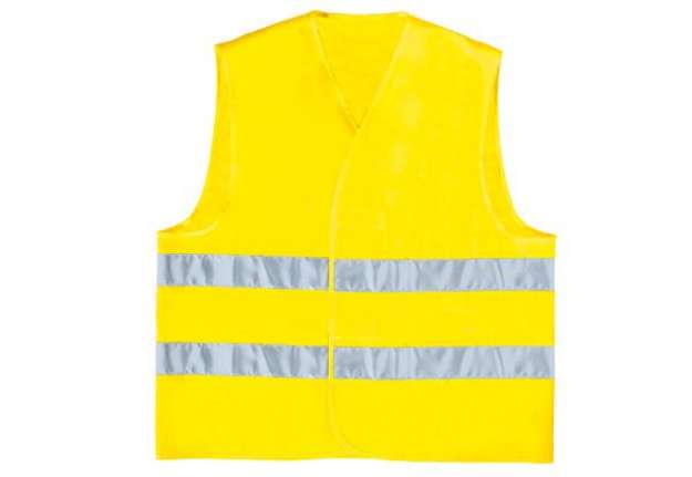 Immagine di Gilet alta visibilità GILP2 - poliestere - taglia XXL - giallo fluo - Deltaplus
