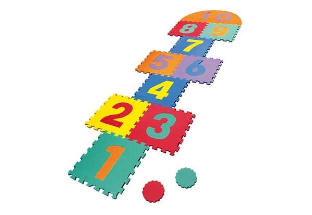 Immagine di Percorso componibile Jumpy - 30 x 30 cm - spessore 1,4 cm - CWR