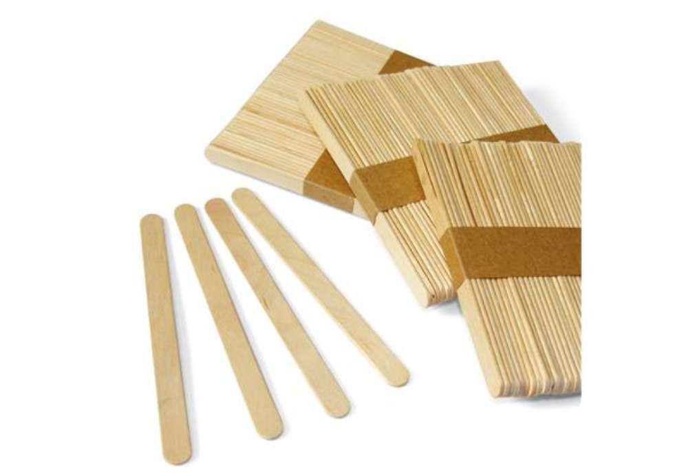 Immagine di Stecca in legno - 10 x 115 mm - DECO - conf. 50 pezzi