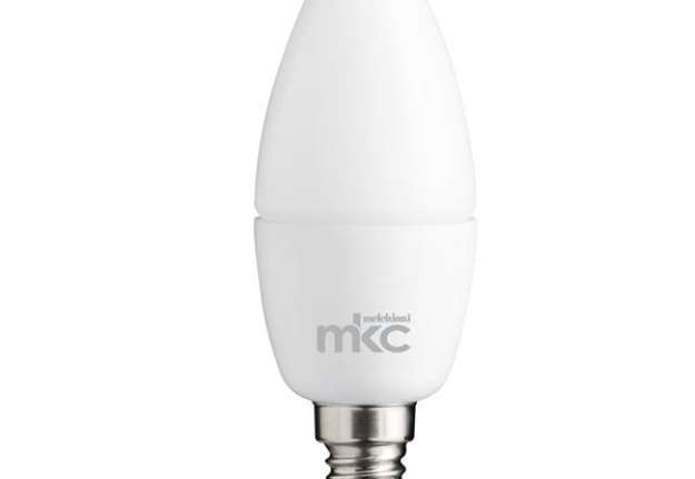 Immagine di Lampada - Led - candela - 5,5W - E14 - 4000K - luce bianca naturale - MKC