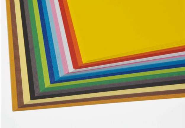 Immagine di Cartoncino Bristol Color - 50 x 70cm - 200 gr - colori assortiti - Favini - box display 240 pezzi