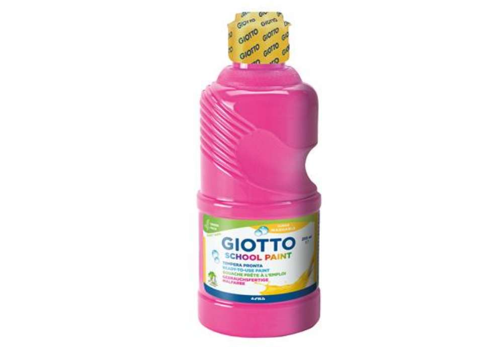 Immagine di Tempera pronta - 250ml - rosso magenta - Giotto