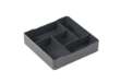 Immagine di Organizer da tavolo Coffee Point - 4,8x21x21 cm - ABS - grigio carbone - Durable