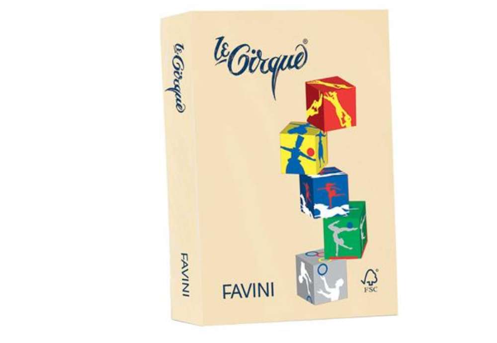 Immagine di Carta Le Cirque - A3 - 80 gr - camoscio pastello 105 - Favini - conf. 500 fogli