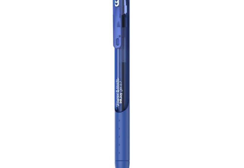 Immagine di Penna a sfera a scatto Inkjoy Gel - punta 0,7mm - blu - Papermate