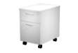 Immagine di Cassettiera Agorà - 1 cassetto + 1 classificatore - con ruote - 39,6 x 60 x 60 cm - bianco