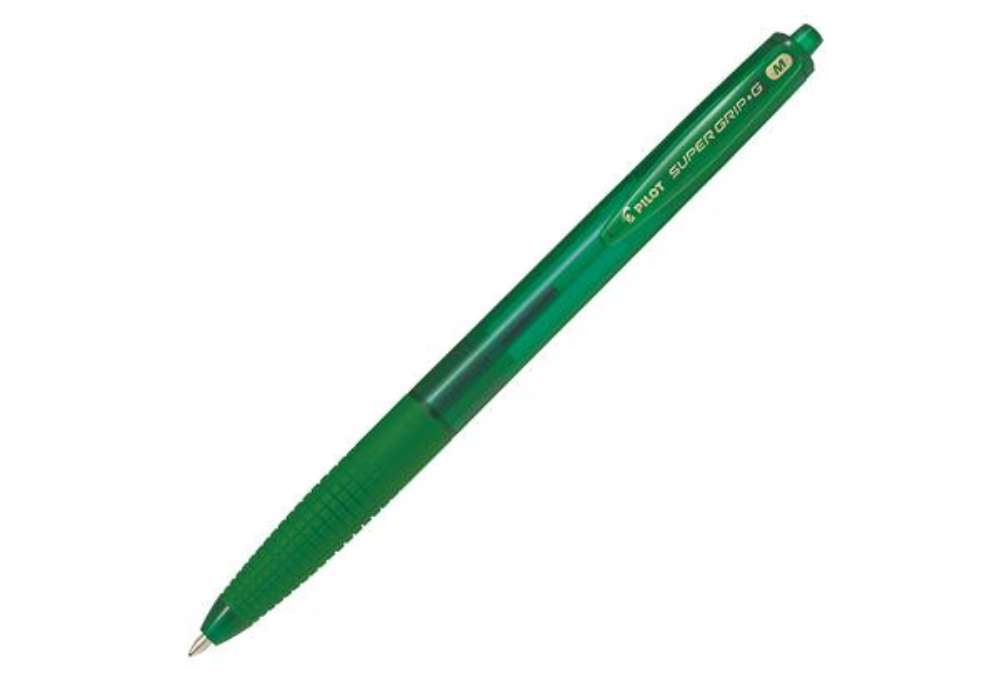 Immagine di Penna a scatto Supergrip G  - punta 1,0mm - verde - Pilot