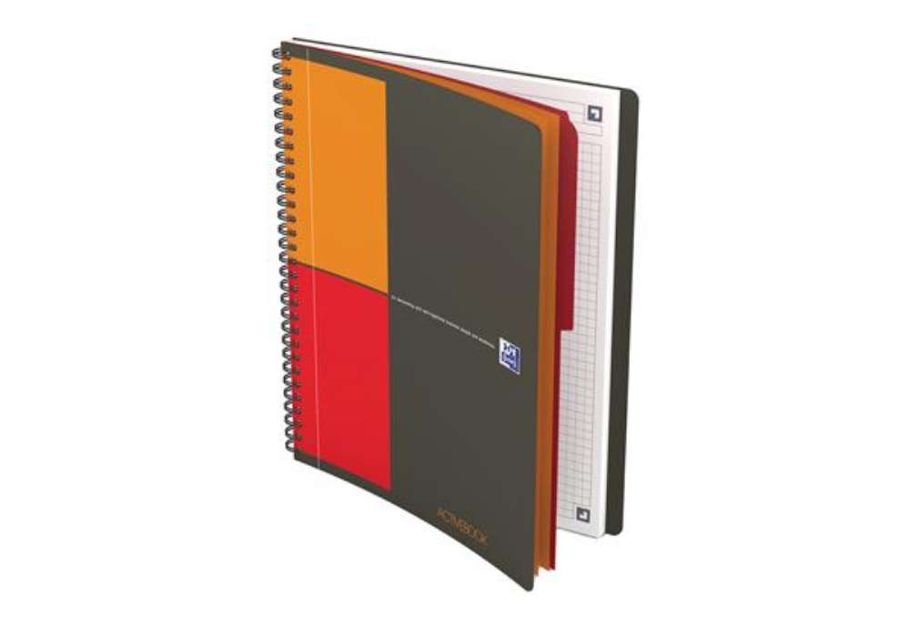 Immagine di Blocco spiralato International Favorit - formato Activebook - 18 x 25cm - 80gr - 80 fogli - Oxford
