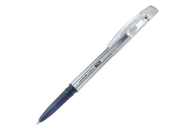 Immagine di Penna a sfera gel cancellabile Uni Ball Signo TSI - punta 0,7mm - nero - Uni Mitsubishi