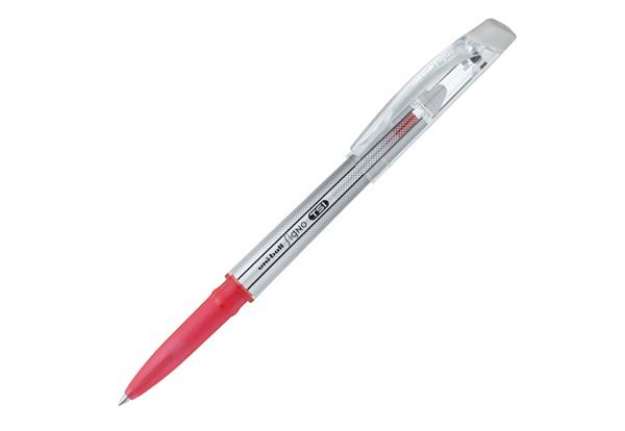 Immagine di Penna a sfera gel cancellabile Uni Ball Signo TSI - punta 0,7mm - rosso  - Uni Mitsubishi