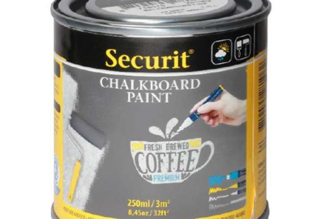 Immagine di Pittura Lavagna - grigio - 250 ml (5 mq) - Securit