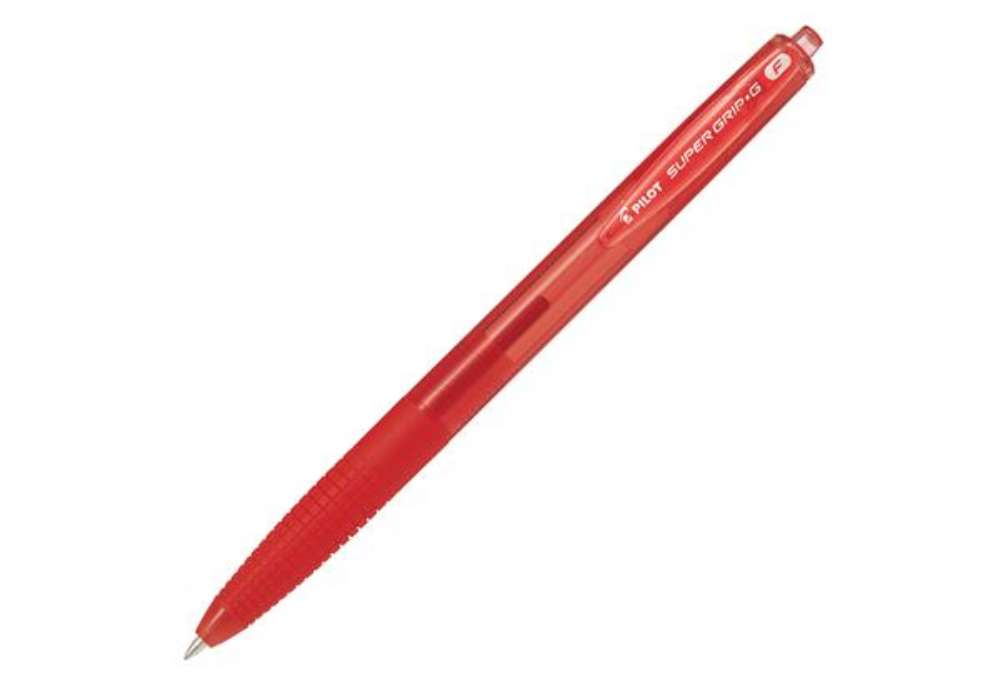 Immagine di Penna a scatto Supergrip G  - punta 0,7mm - rosso - Pilot