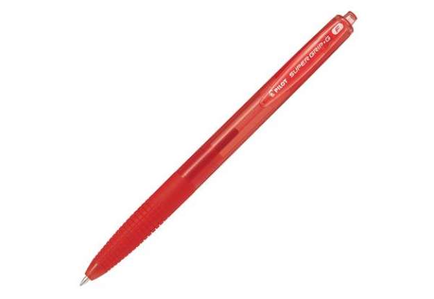 Immagine di Penna a scatto Supergrip G  - punta 0,7mm - rosso - Pilot