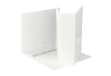 Immagine di Raccoglitore personalizzabile Display - 22 x 30 cm - 4 anelli quadri 65 mm - bianco - Esselte
