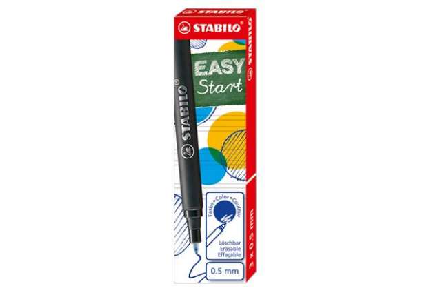 Immagine di Refill per penna sferografica ergonomica Easyoriginal - punta media - blu - Stabilo - scatola 3 pezz