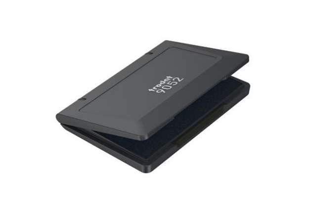 Immagine di Cuscinetto 9052 per timbri in gomma - 7 x 11 cm - nero - Trodat