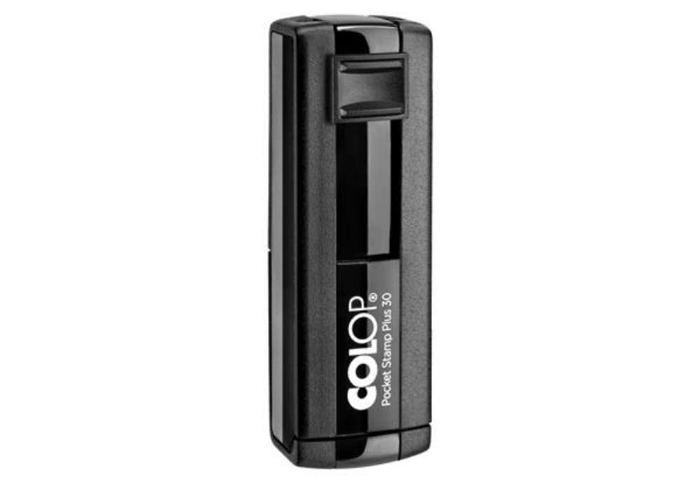 Immagine di Timbro Pocket Stamp Plus 30 - 18 x 47 mm - 5 righe - autoinchiostrante- nero - Colop