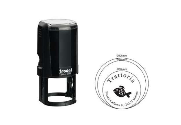 Immagine di Timbro Original Printy 4638 - diametro 38 mm - Trodat