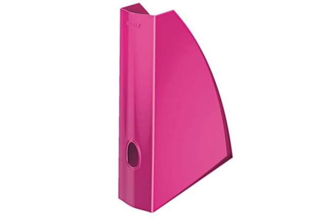 Immagine di Portariviste WOW - 27,2 x 7,3 x 31,8 cm - fucsia - Leitz