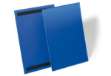 Immagine di Buste identificative magnetiche - A4 verticale - blu - Durable - conf. 50 pezzi