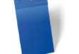 Immagine di Buste identificative - con fascette di aggancio - A4 verticale - blu - Durable - conf. 50 pezzi