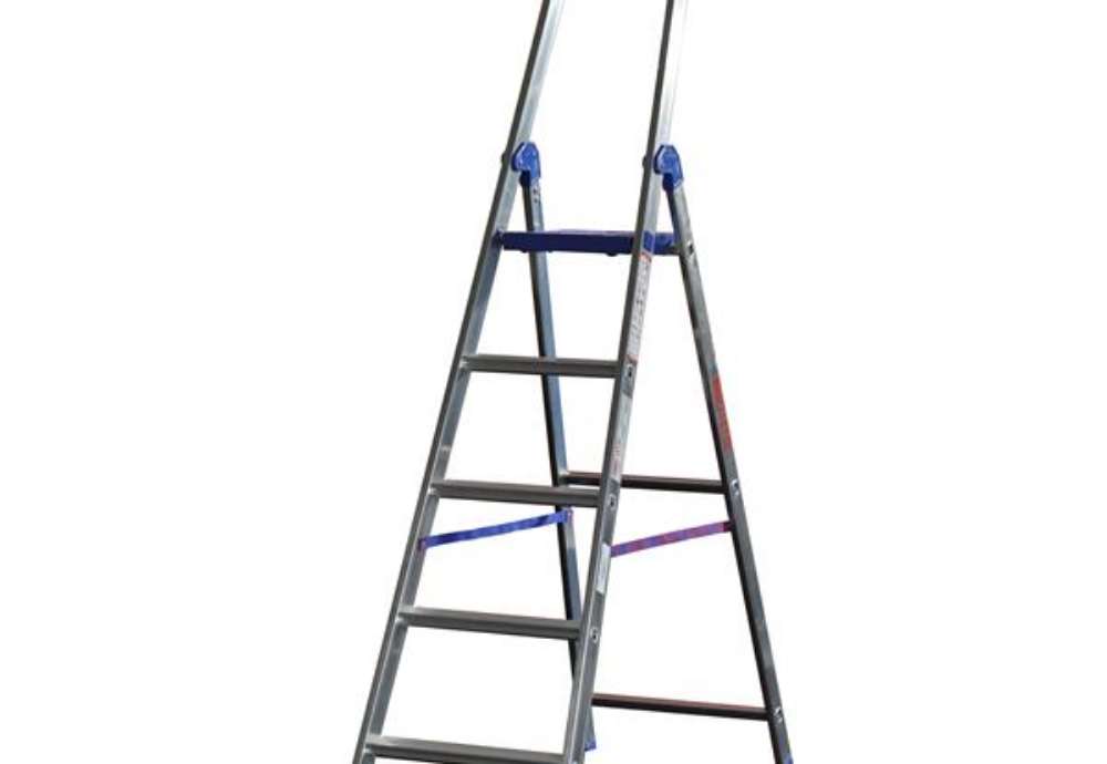 Immagine di Scala professionale Climb Evolution - 8 gradini - alluminio - Marchetti