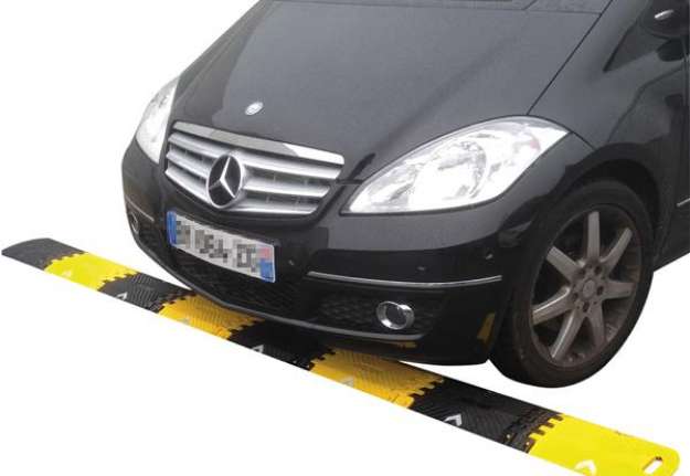 Immagine di Rallentatore di velocità portatile - lunghezza 300 cm - giallo/nero