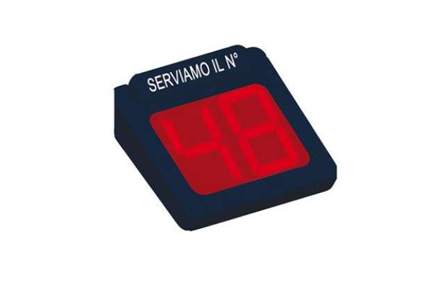 Immagine di Display 2 Digits per sistema elimina code - Printex