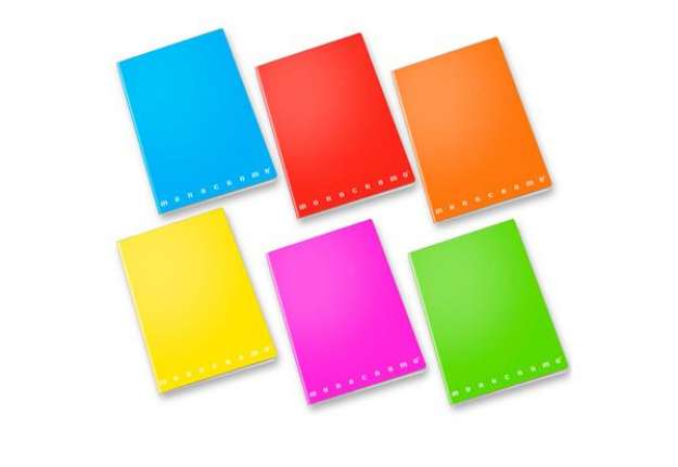 Immagine di Maxiquaderno Monocromo Fluo - A4 - quadretto 5mm con margine - 42 fogli - 80gr - Pigna