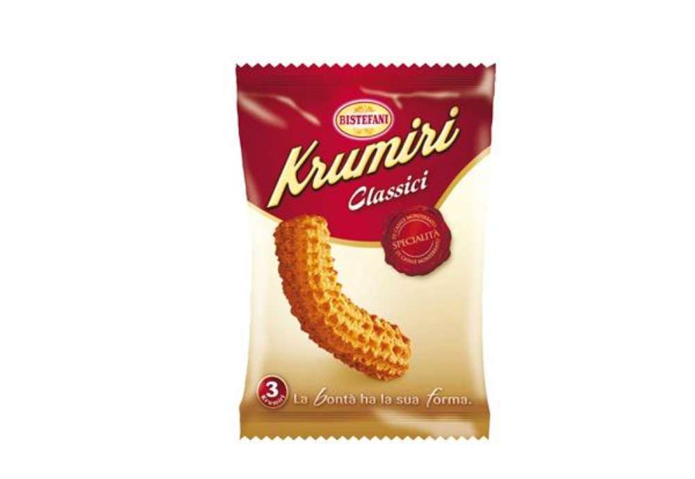 Immagine di Krumiri Classici - Bistefani - monoporzione con 3 biscotti da 27 gr