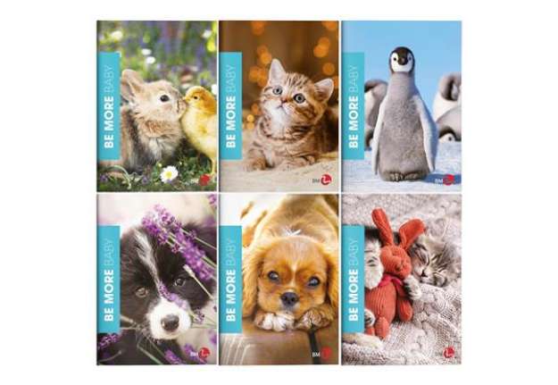 Immagine di Maxiquaderno Be More Baby - A4 - 36+2 fogli - 100gr - 10mm - BM