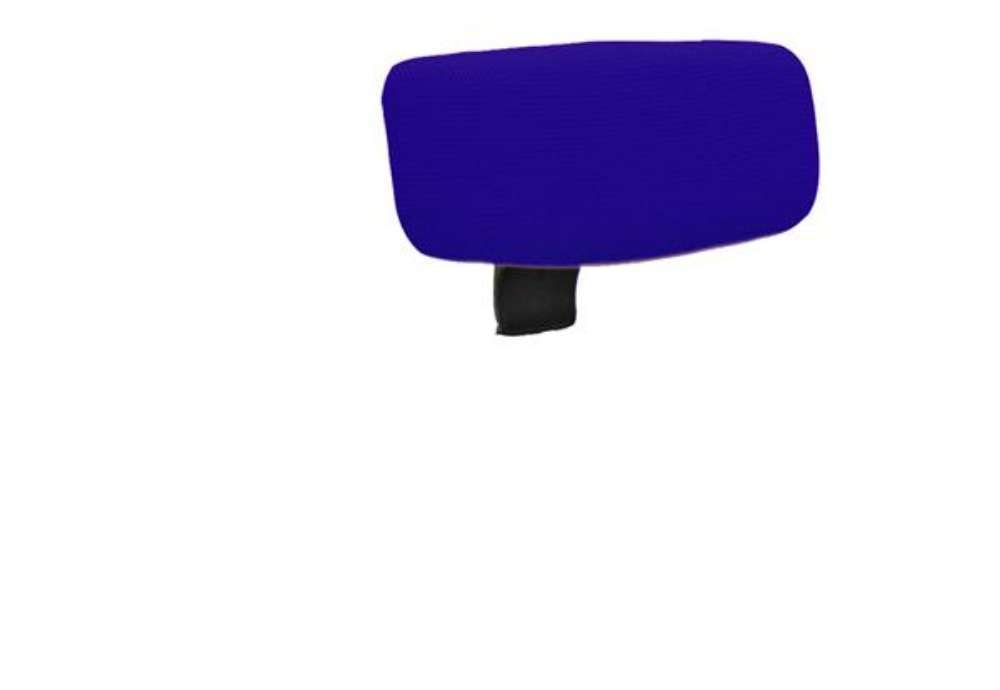 Immagine di Poggiatesta per seduta ergonomica Kemper A - blu - Unisit