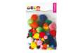 Immagine di Pompon - colori assortiti - Deco - busta 40 pezzi